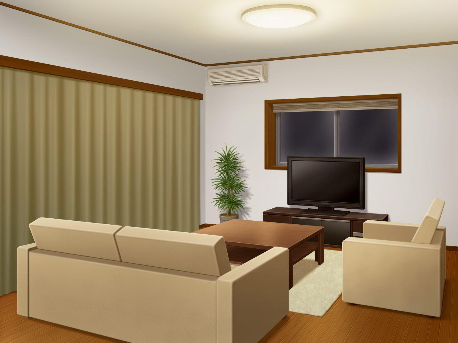 フリー背景素材 住宅 リビング