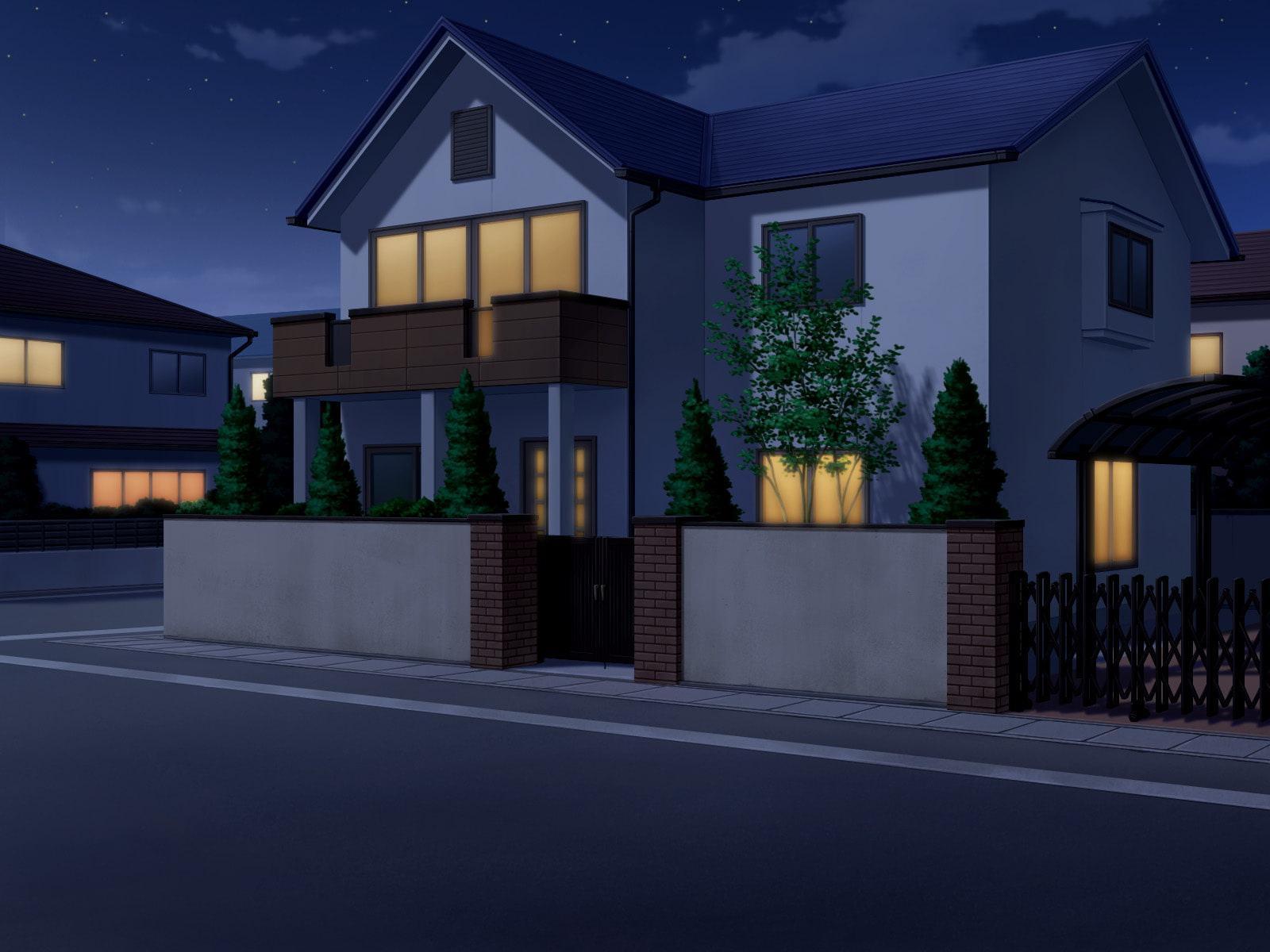 フリー背景素材 住宅 外観