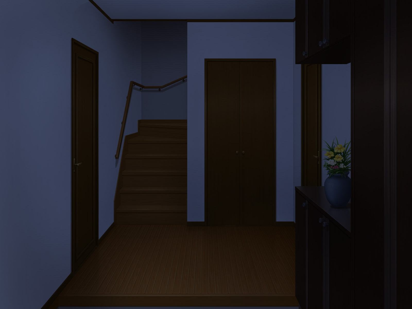 フリー背景素材 住宅 玄関