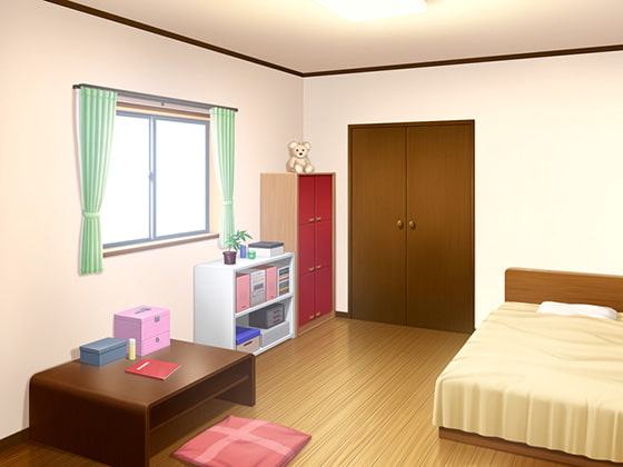 フリー背景素材 住宅 部屋1