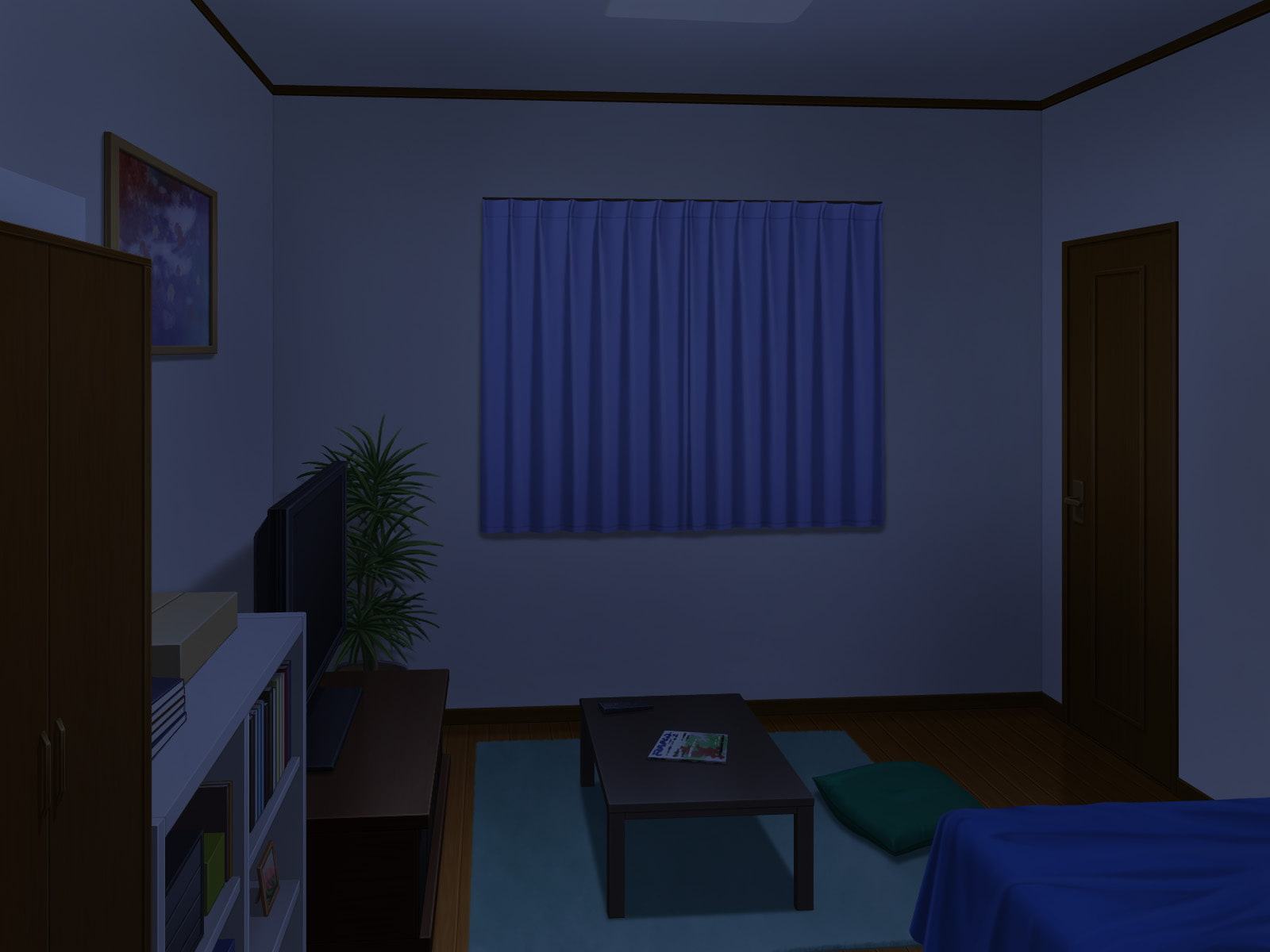 フリー背景素材 住宅 部屋2