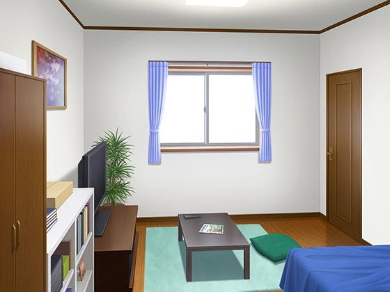 フリー背景素材 住宅 部屋2