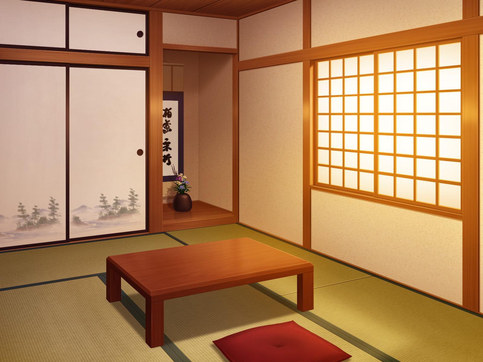フリー背景素材 住宅 和室