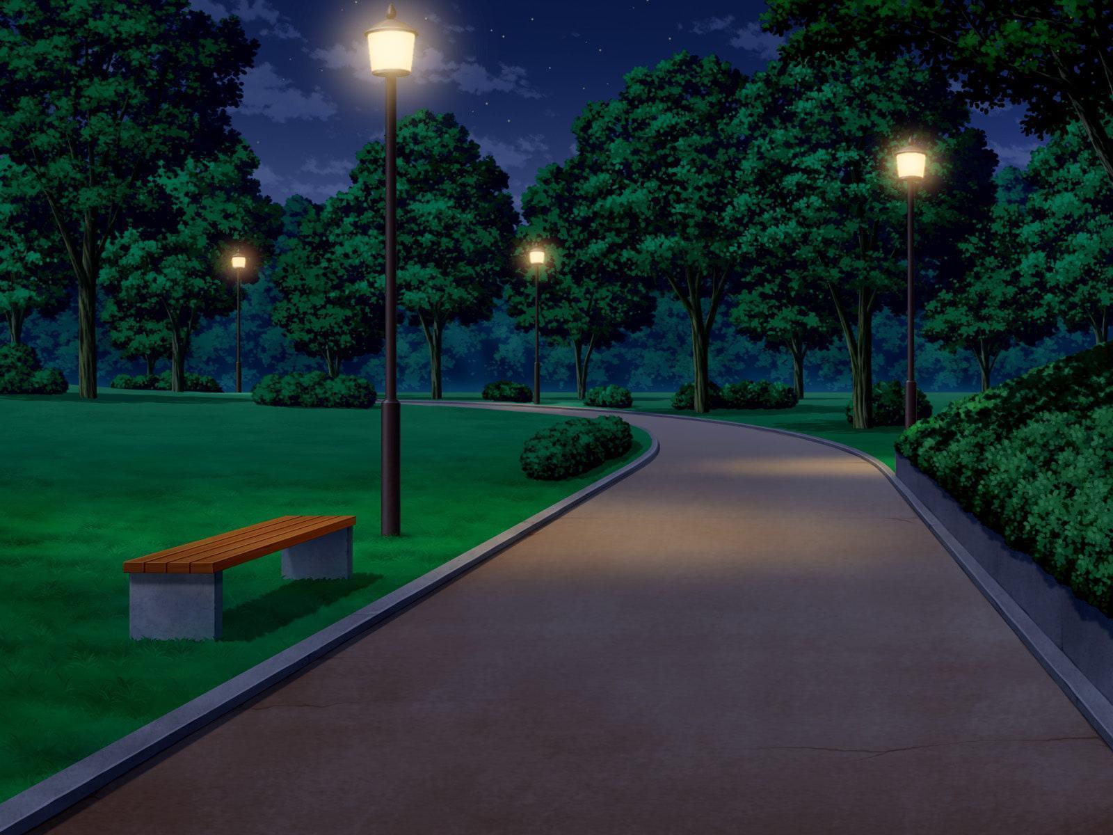 フリー背景素材 公園