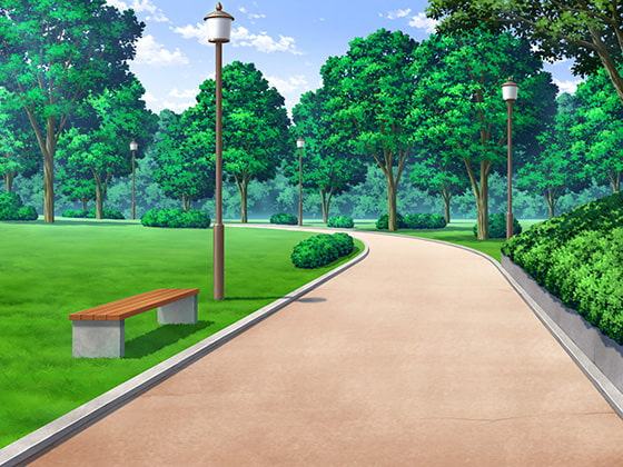 フリー背景素材 公園