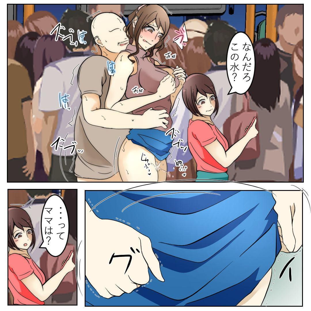 娘の目の前で中出しされる母親