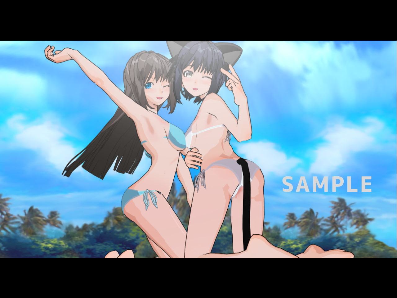 3Dカスタム少女Hシーンポーズデータ集EFダブルパック