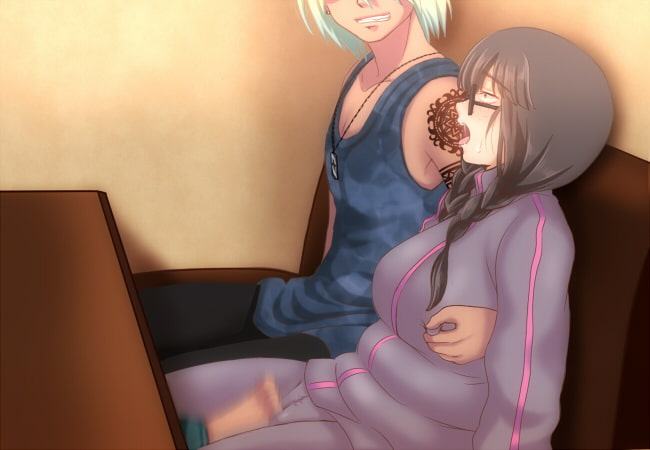 地味ポチャさんが喫茶店で不良にいろいろされる話