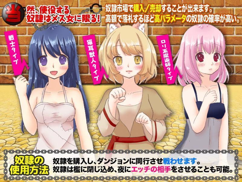 奴隷だけを買って冒険を進めるやり方は間違っているだろうか?