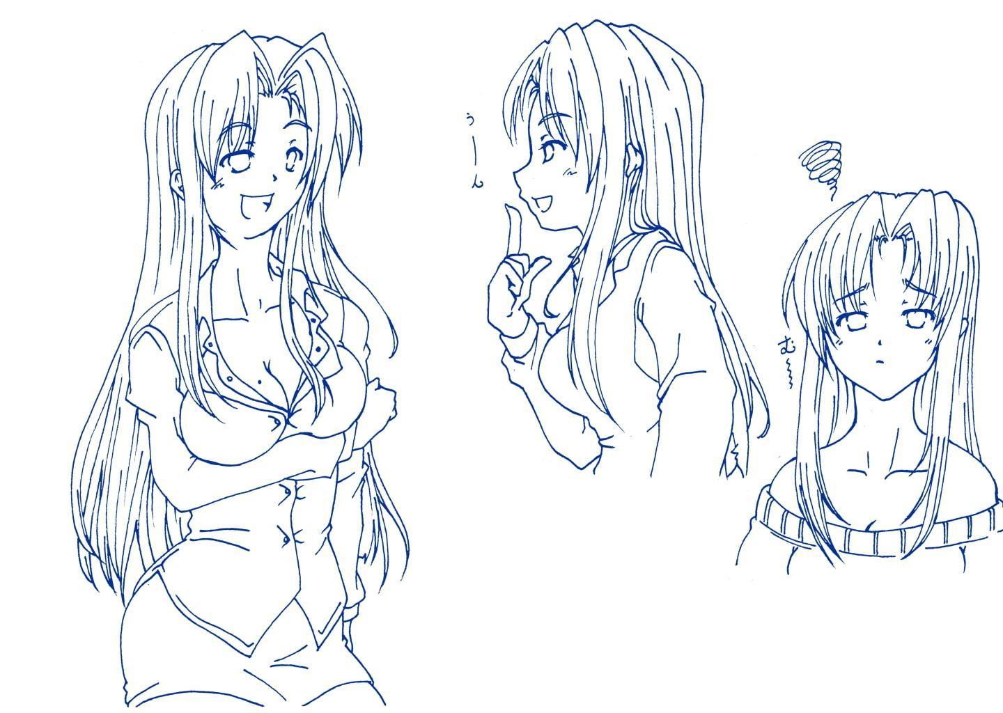 俺の妄想シリーズ設定イラスト vol.1