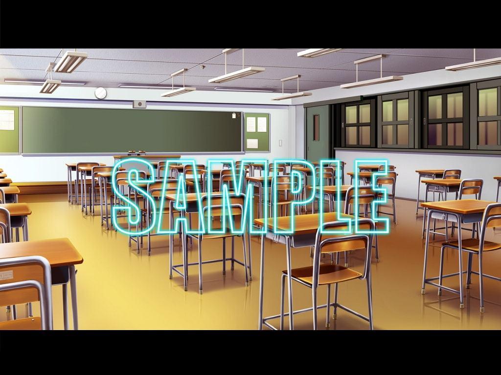 背景素材:学校教室1