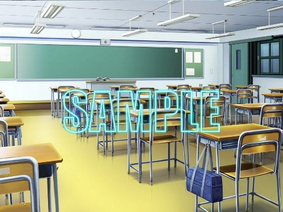 背景素材:学校教室1