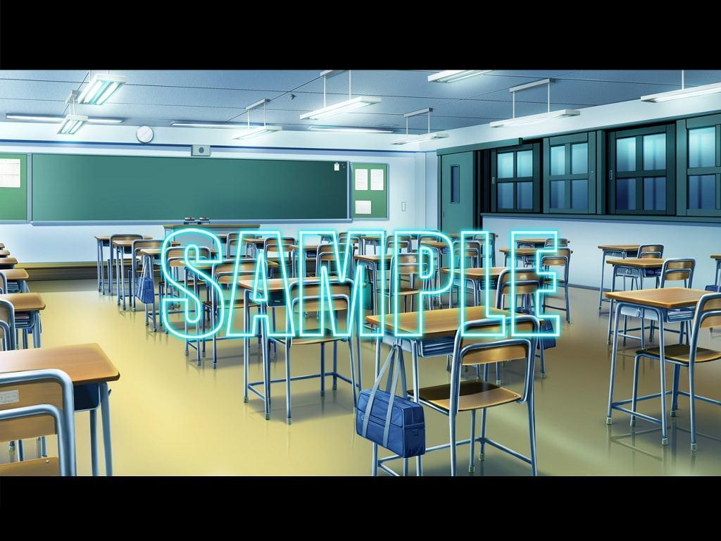 背景素材:学校教室1