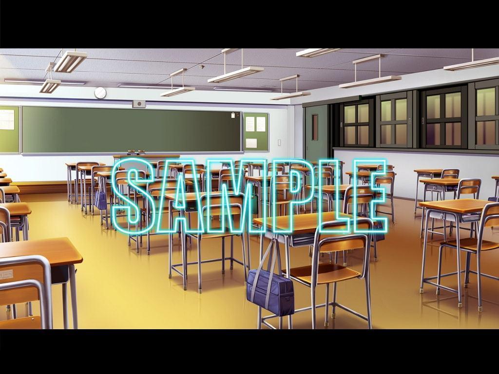 背景素材:学校教室1