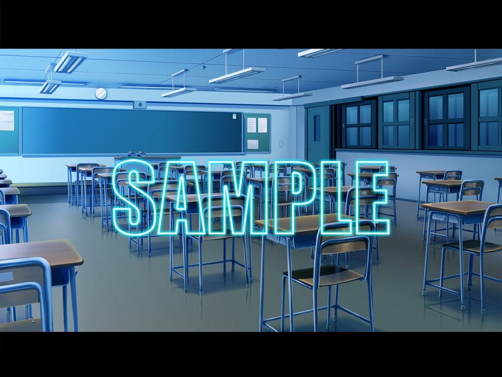 背景素材:学校教室1