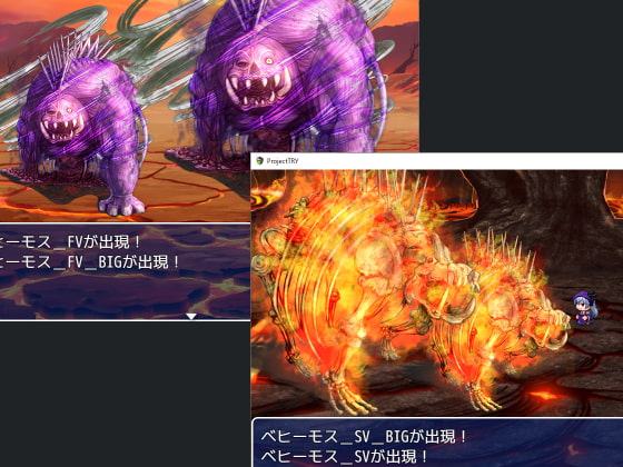 2D・RPG用敵グラフィック010”ベヒーモス”