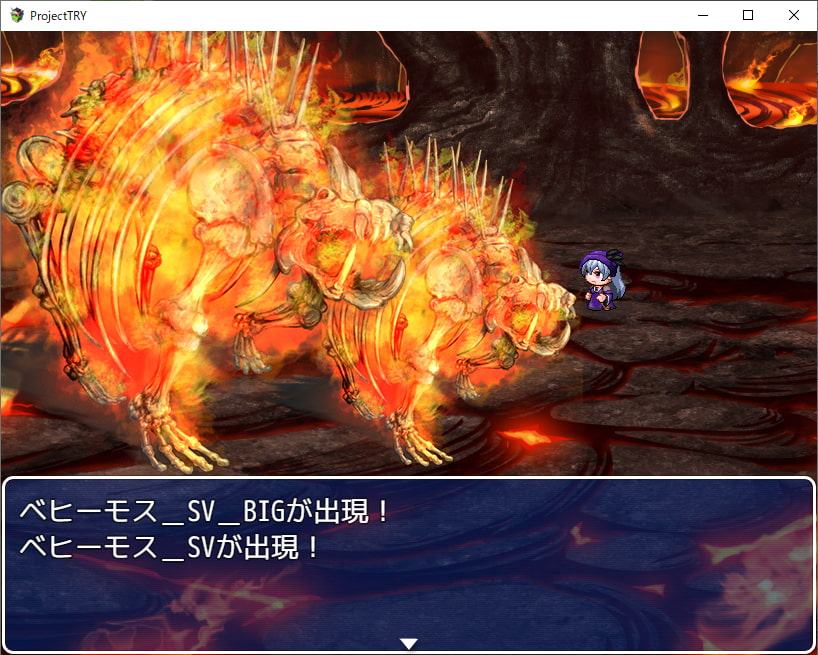 2D・RPG用敵グラフィック010”ベヒーモス”