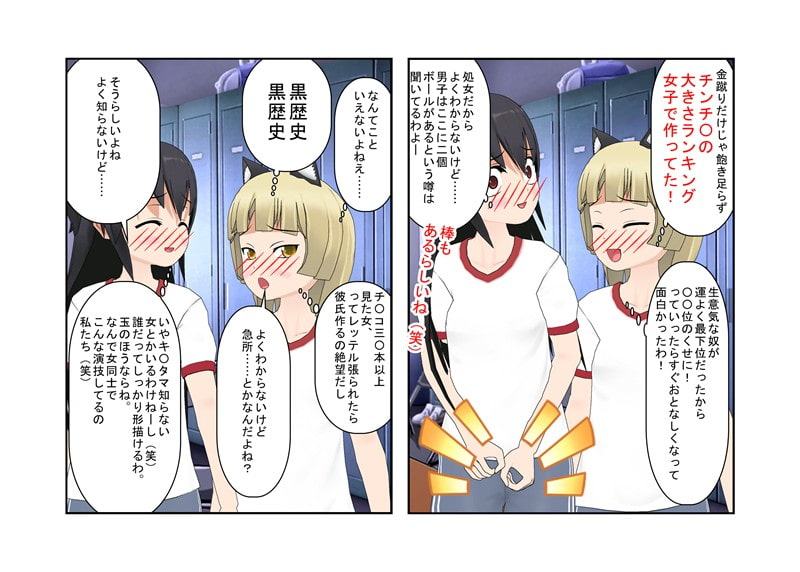 まさか金的を狙うだけで、ラフプレーをしてくる男子を女子が圧倒するなんて……『ラフサッカー』【金責め】【玉踏み潰し】【金リンチ】