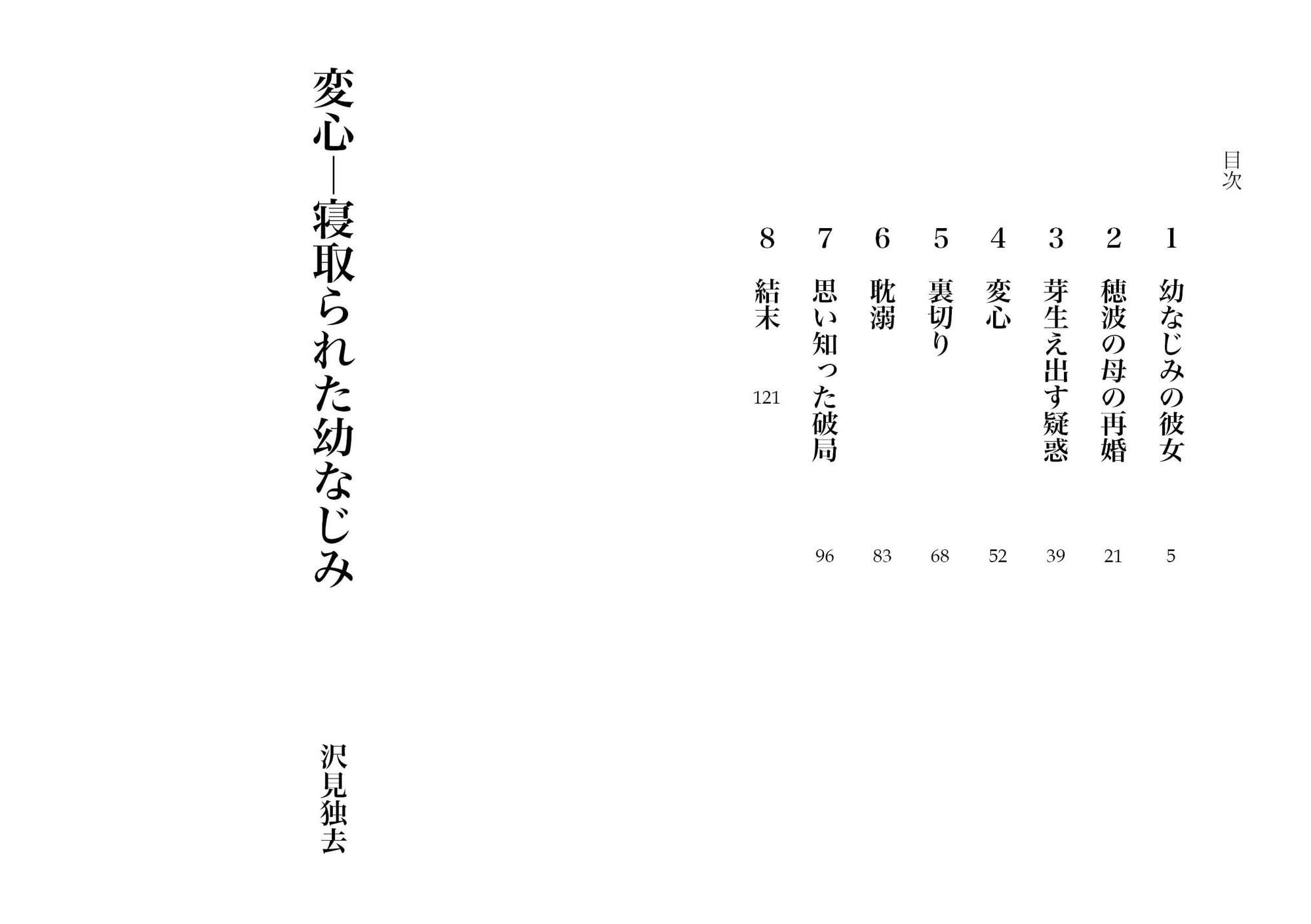 変心―寝取られた幼なじみ(NTR文庫06)