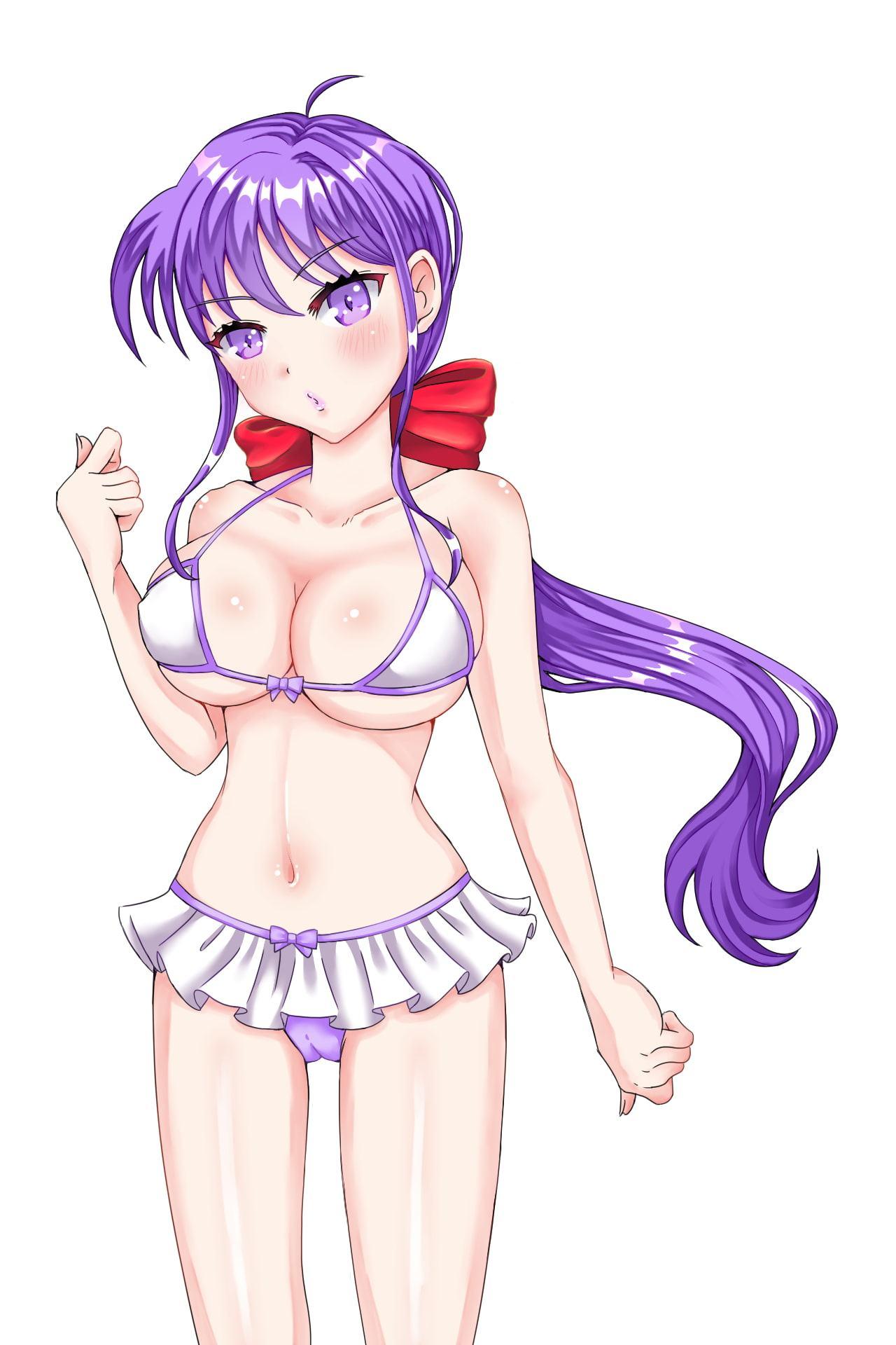 ナギサとスパーリング～巨乳JKとのプロレス3本勝負～
