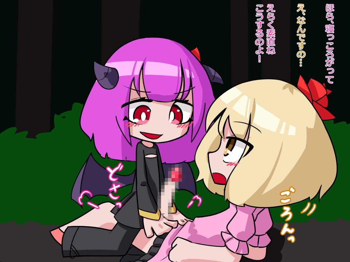 ふたなりお嬢様がサキュバスを返り討ちにして飼う話