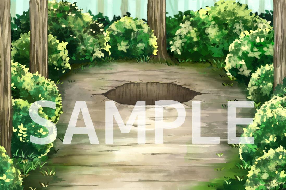 森の背景素材セット【ゲーム背景素材】