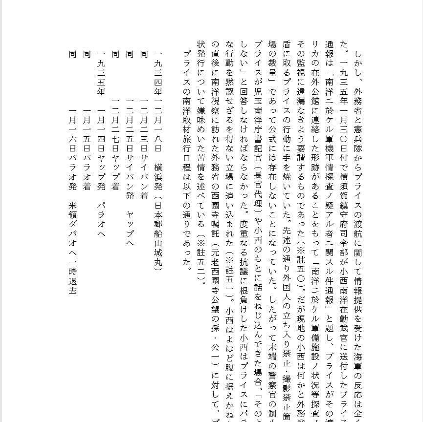 椰子の木陰の暗闘 委任統治領南洋群島における日本の防諜:1922-1939