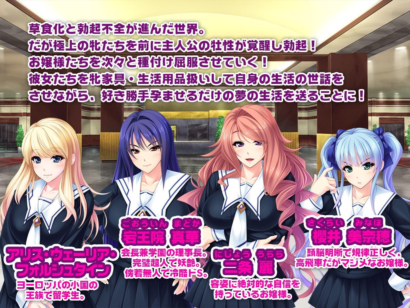 オチ●ポ大覚醒 〜ドSお嬢様達がドMオ●ホ家具となってアクメしまくる日常〜