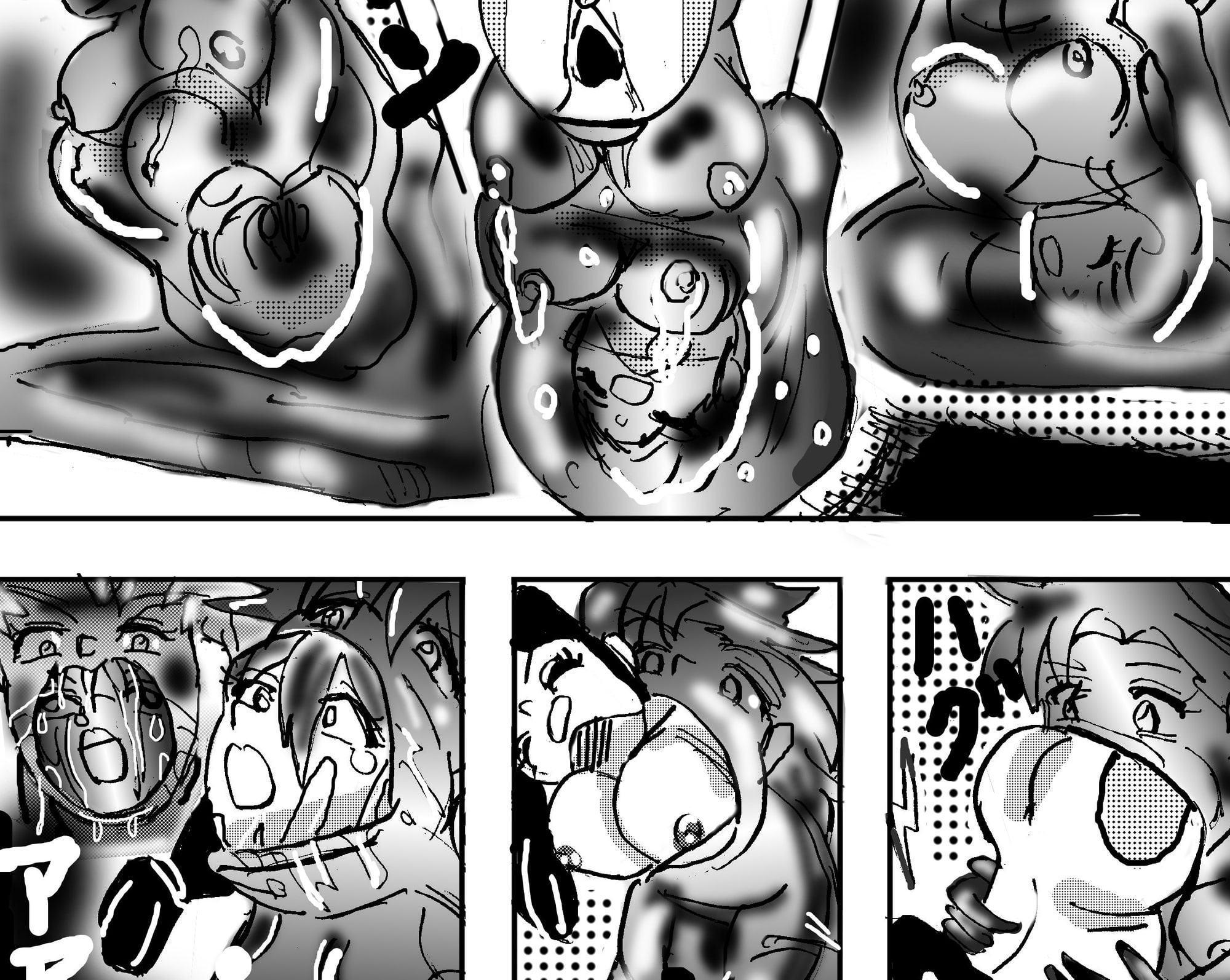 餌とかした四肢〇損やぽっちゃり、孕みなど体形にこだわった作品集。特に連結は丸のみ、unbirthのハイブリッド