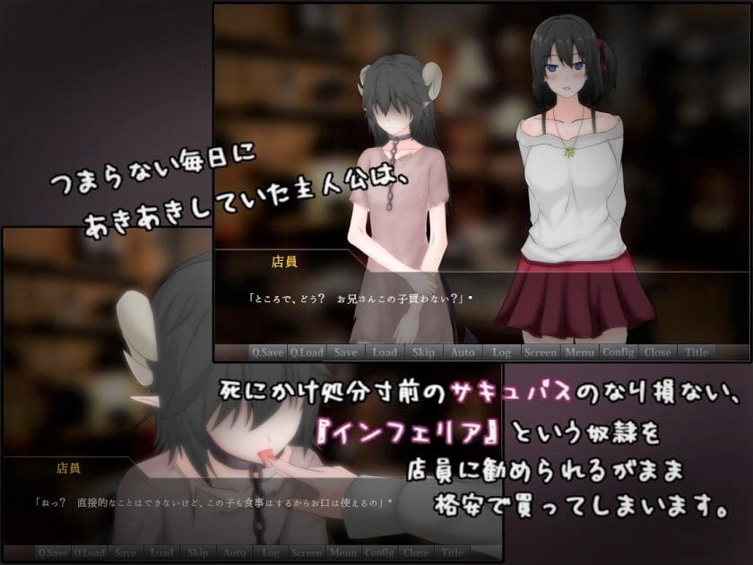 もしもサキュバスの奴隷をかってみたら・・・