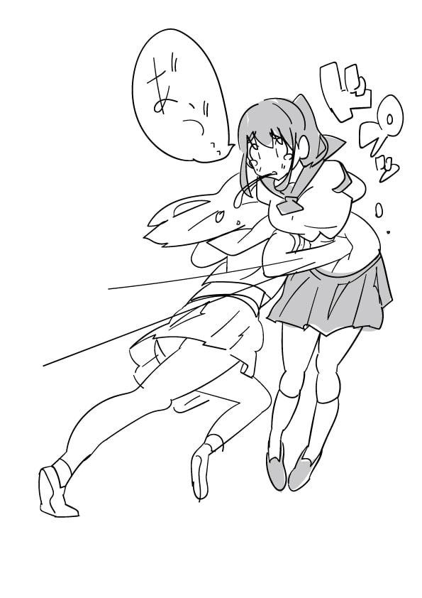 [ コスプレ腹パンチ ]女子高生が連続腹パンチで失神するまで…。