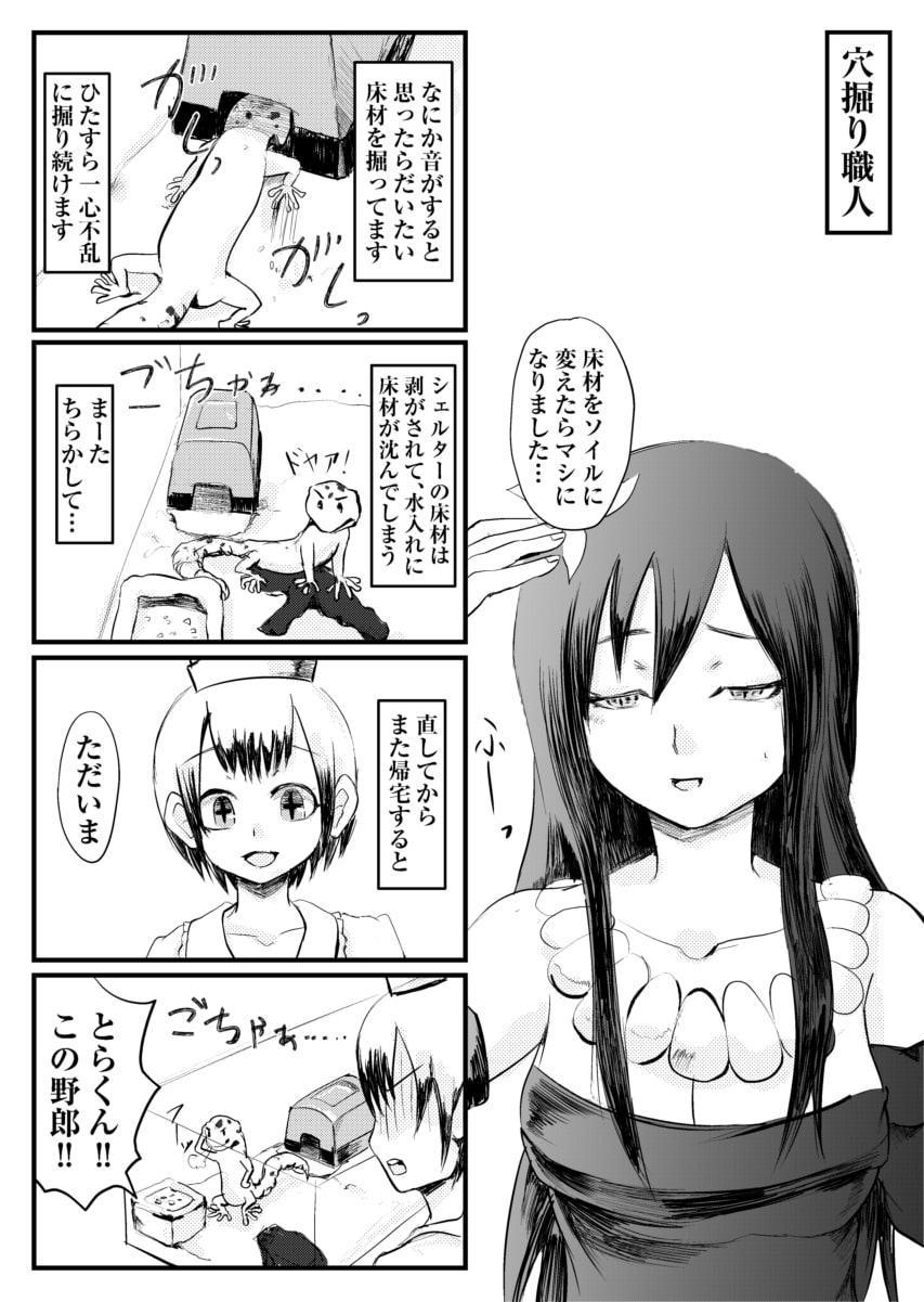 とらまるくん成長日記-日常編-