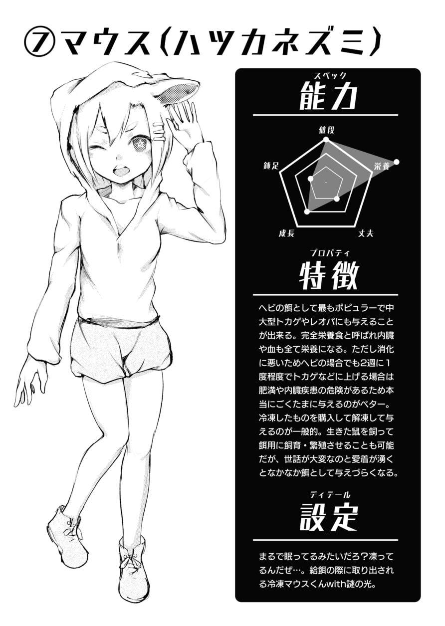 活餌擬人化少年