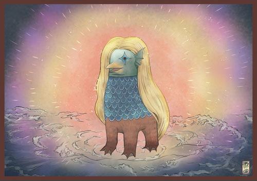 瑞獣招来図画 塗り絵付き