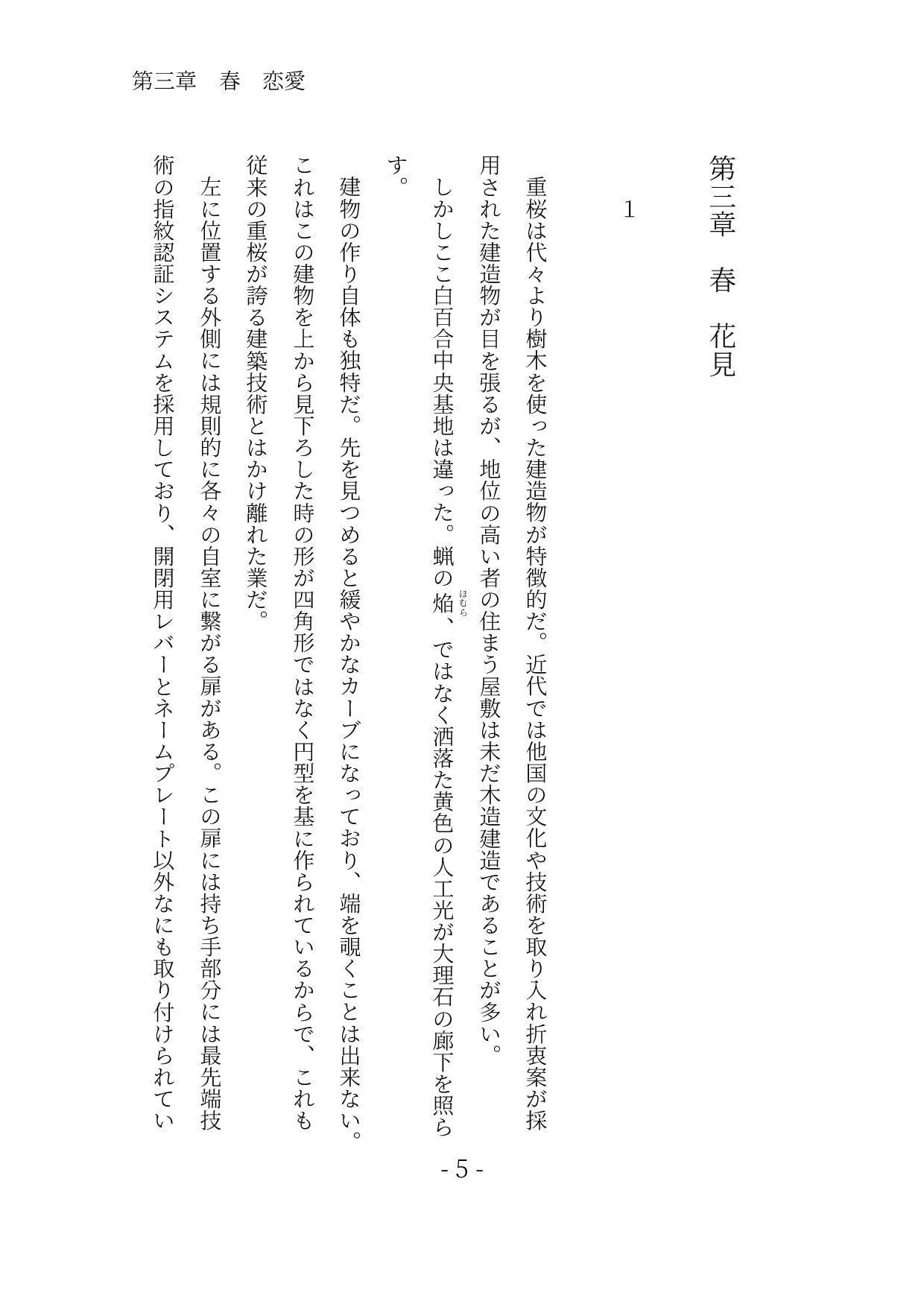 猫の居場所 -夏編- 第三章 春 恋愛 単話版