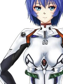 新世紀エ〇ァンゲ〇オン ア〇カ、綾〇のCGイラスト(CG系作品)