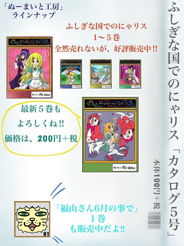 ふしぎな国でのにゃリスカタログ5号