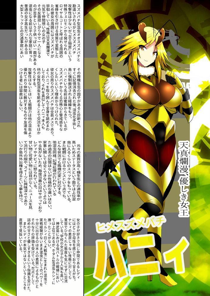 混虫姫サイバーグ ILLUSTWORKS