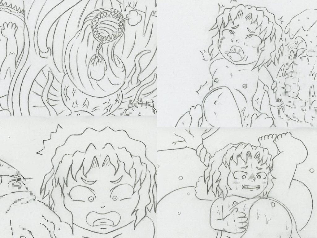 チラシの裏の異種姦