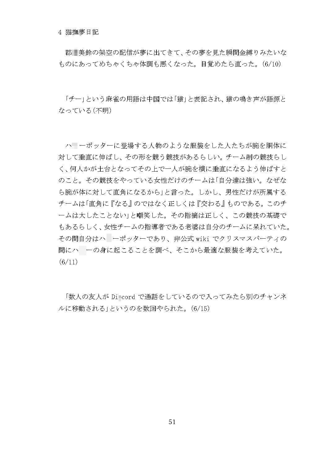 夢日記まとめ本