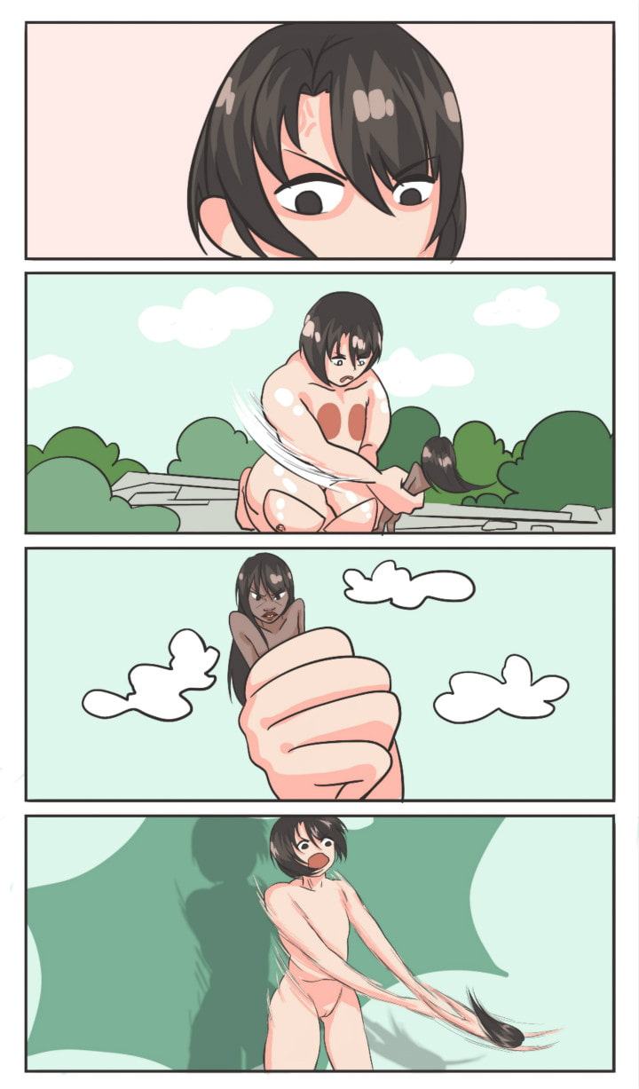 小人と巨大な家畜