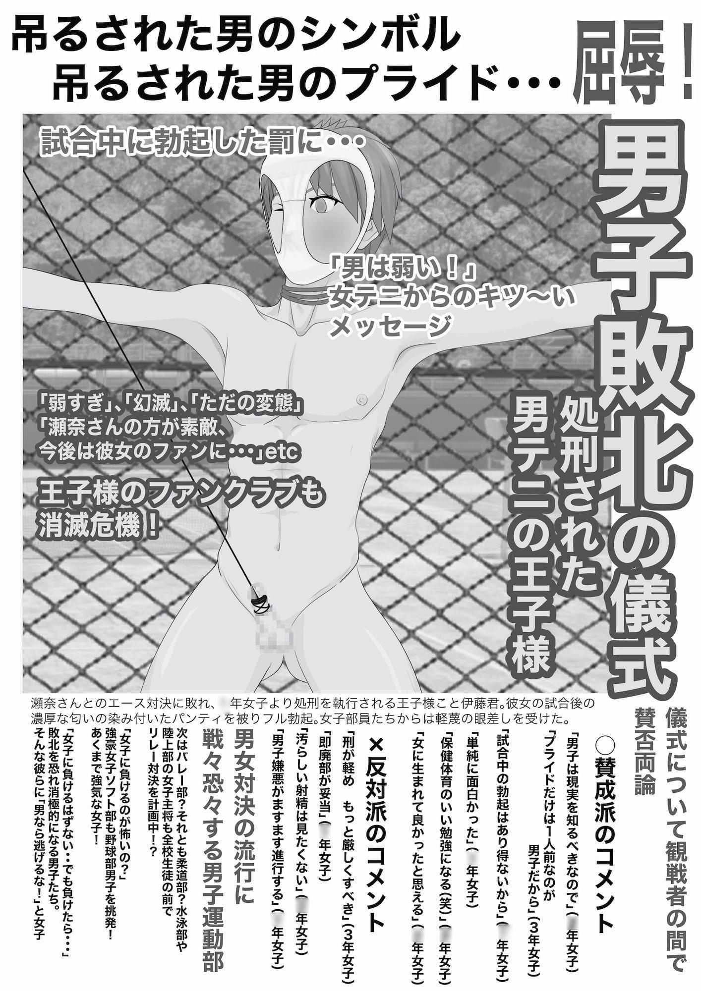 新聞部部長あやかの男子惨敗記2〜テニス部編〜