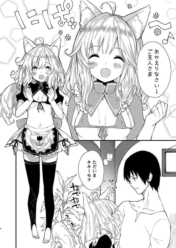 けもみみメイドといちゃいちゃする本