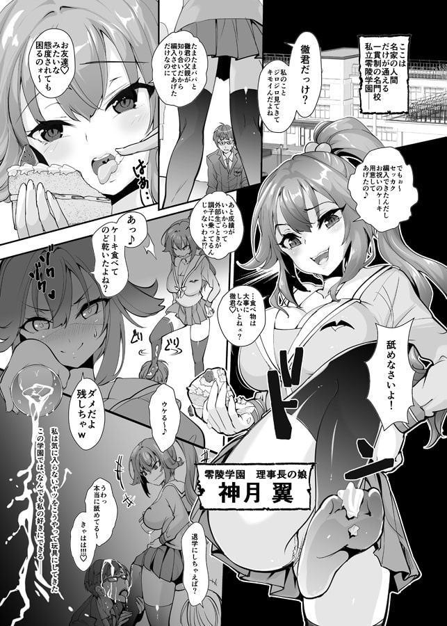 復讐！！転落学園の肉便姫！！