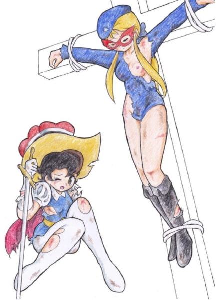 懐かしのアニメヒロイン・リョナ&凌辱ラフ画集2 60～70年代編