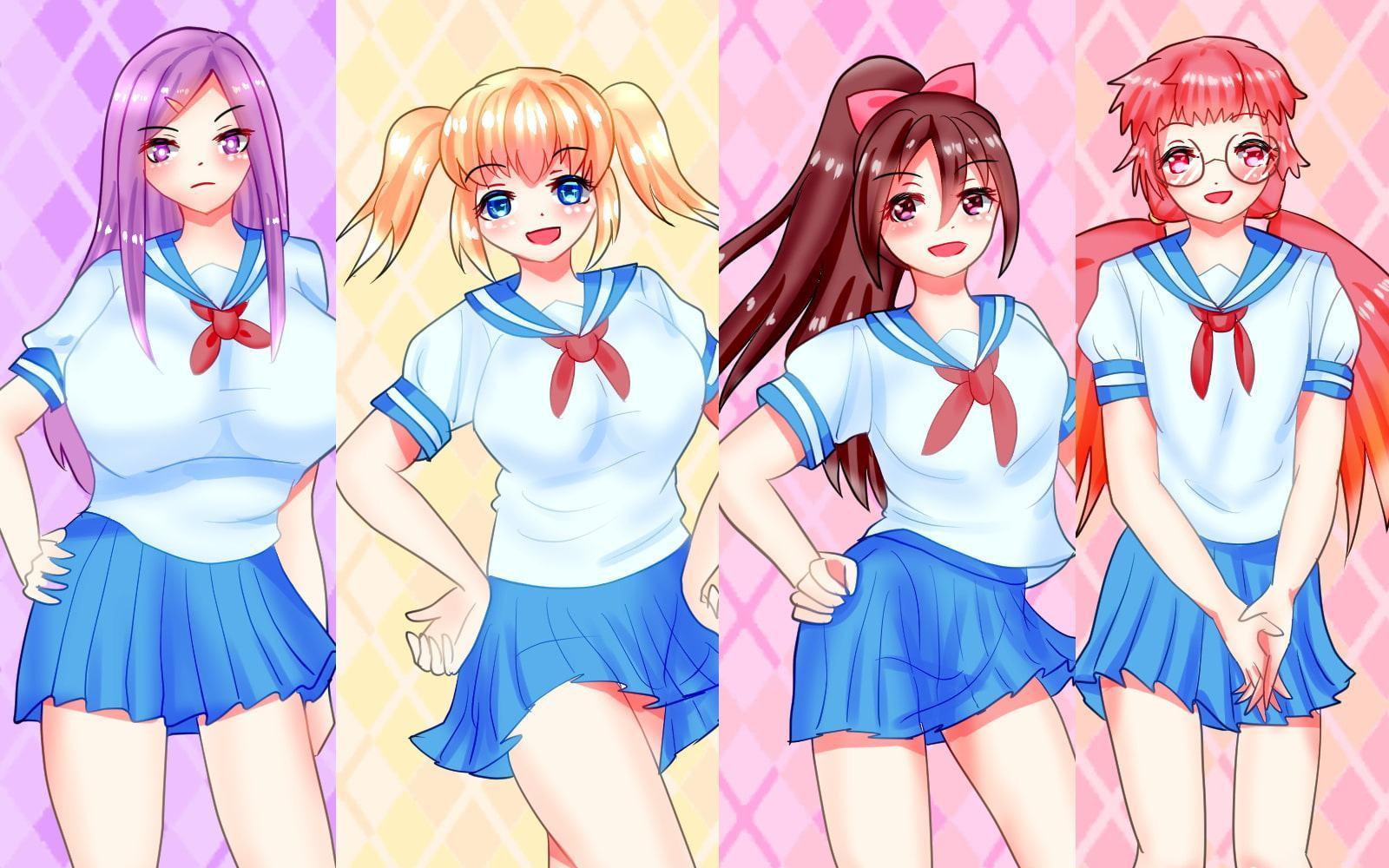 ふたなり巨乳先輩が後輩達を食い荒らすエロ漫画