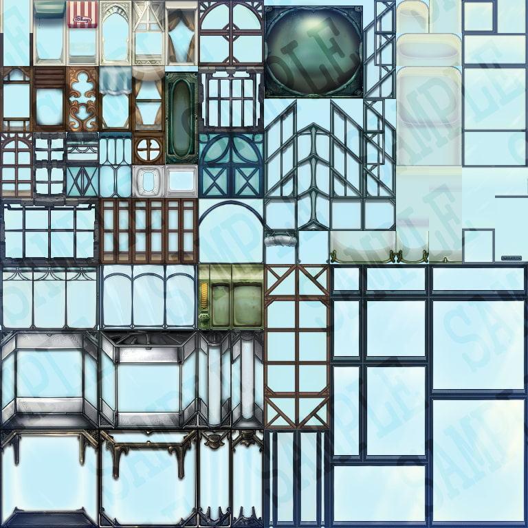 ガラス タイルセット