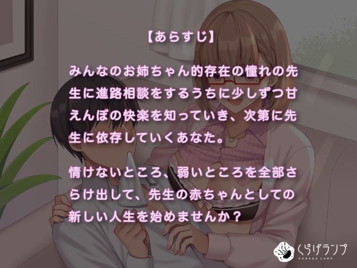 【KU100】憧れの先生と共依存あまあま赤ちゃん堕ち～何もできない泣き虫の君へ～【バイノーラル】