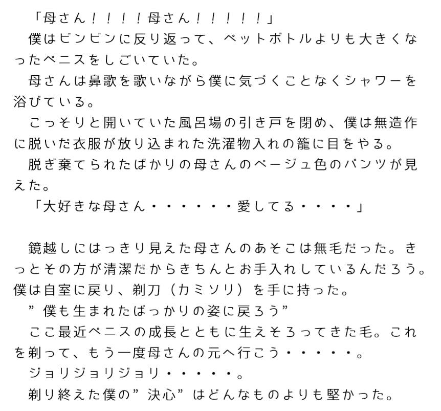 愛する母さんを夜這いした僕