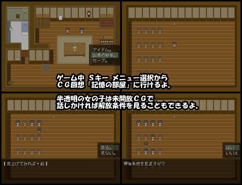 ただ覗きながら脱出する物語